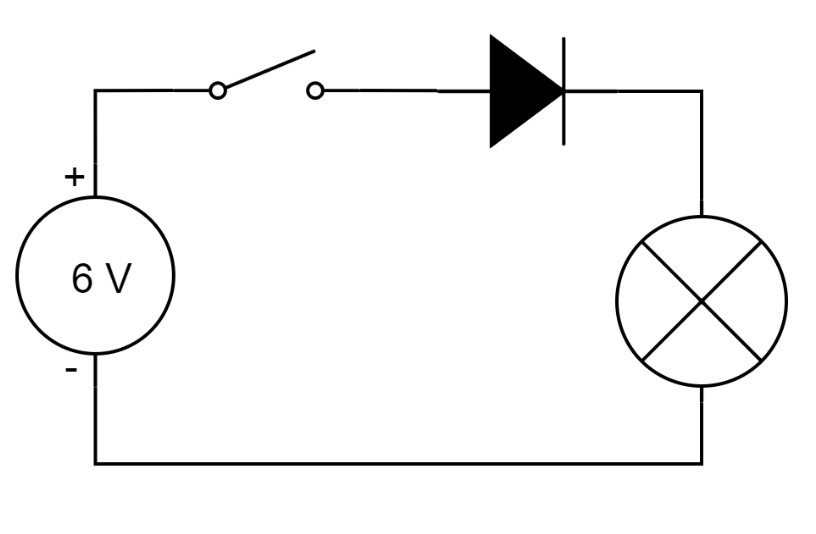 montage électrique fonctionnement d'une diode